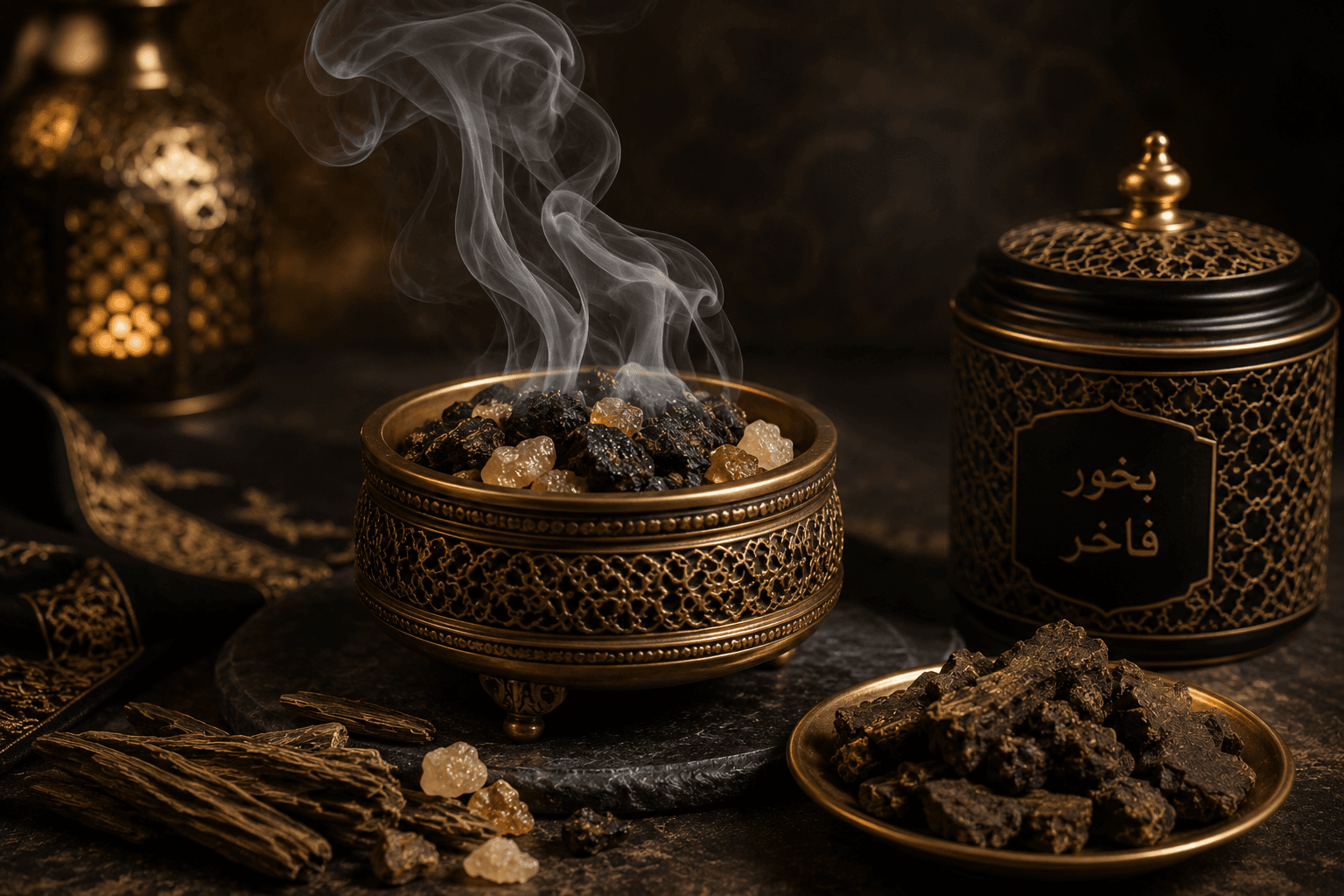 بخور فاخر لتعطير المنزل والمجالس
