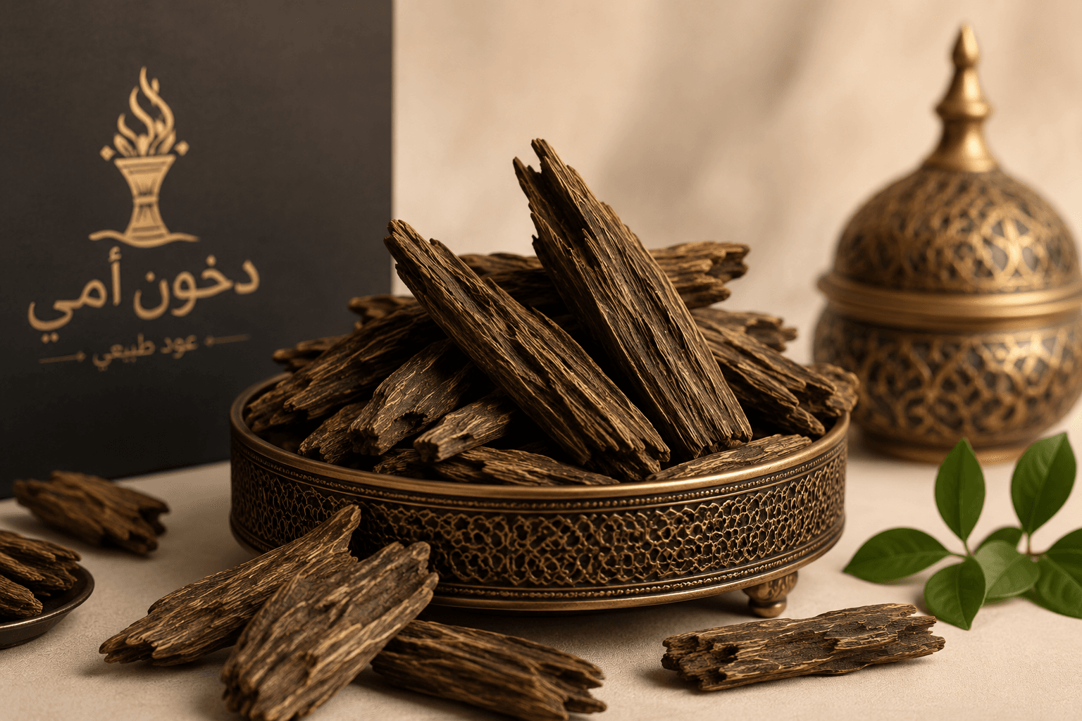 أخشاب العود الطبيعي الفاخر